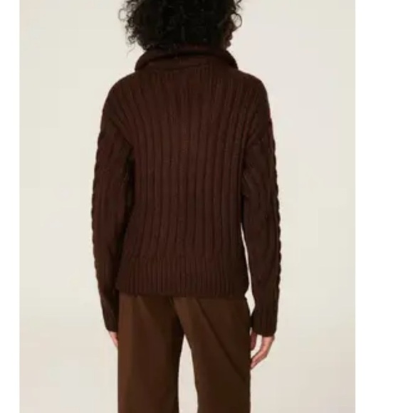 525 America Cable Half Zip Pullover - Picture 3 of 16